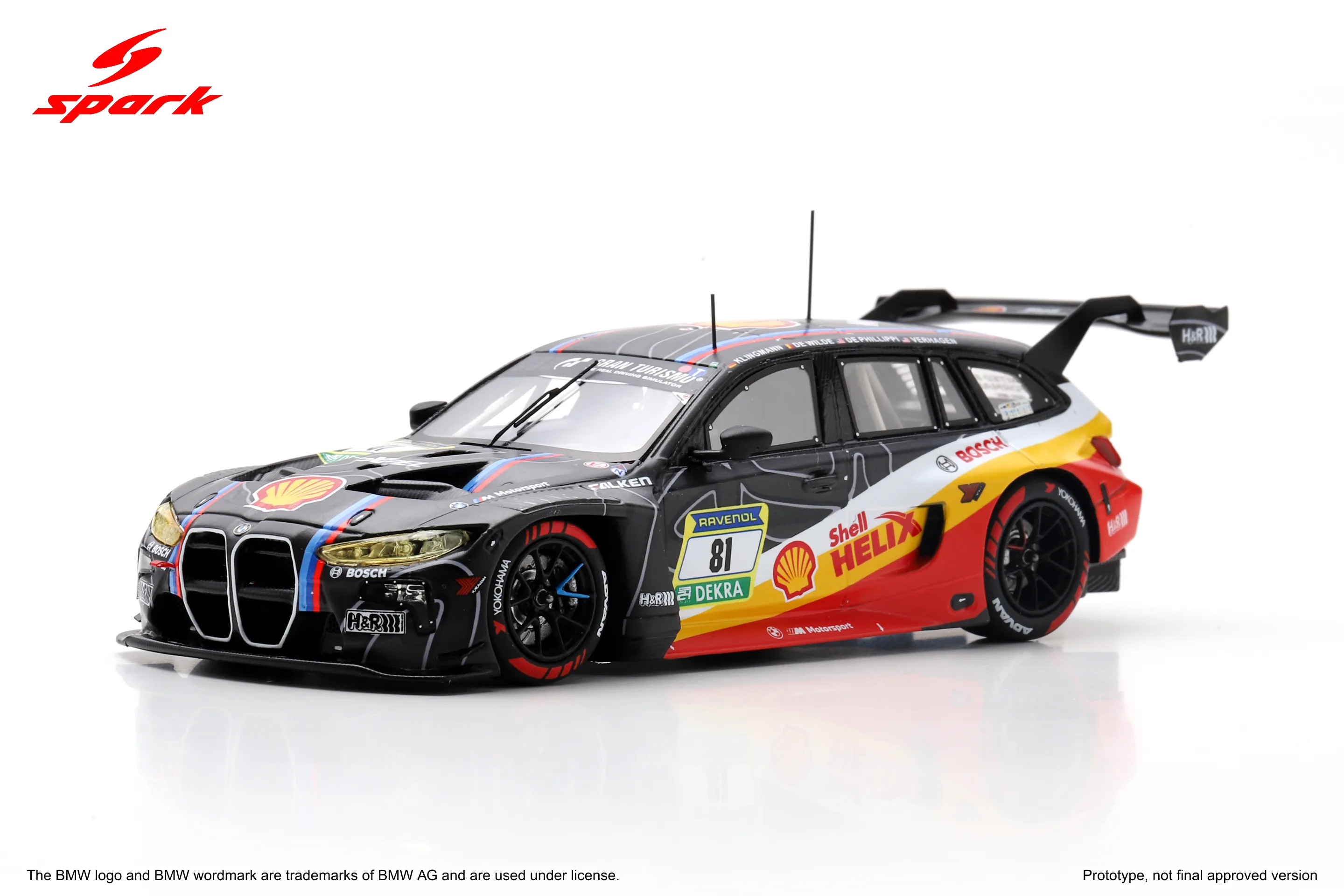 BMW M3 Touring 24h Nürburgring 1:43 Spark SG1078