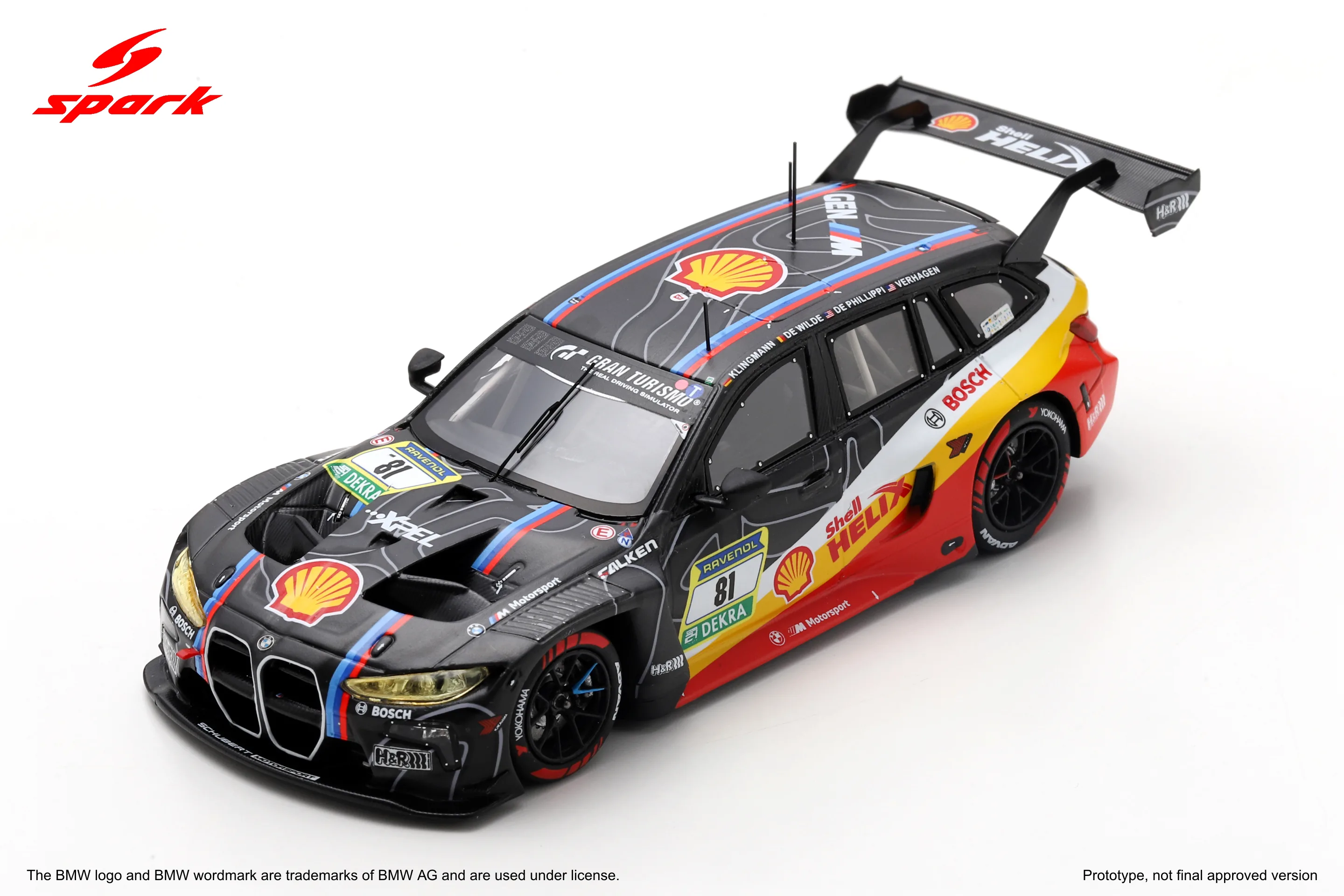 BMW M3 Touring 24h Nürburgring 1:43 Spark SG1078