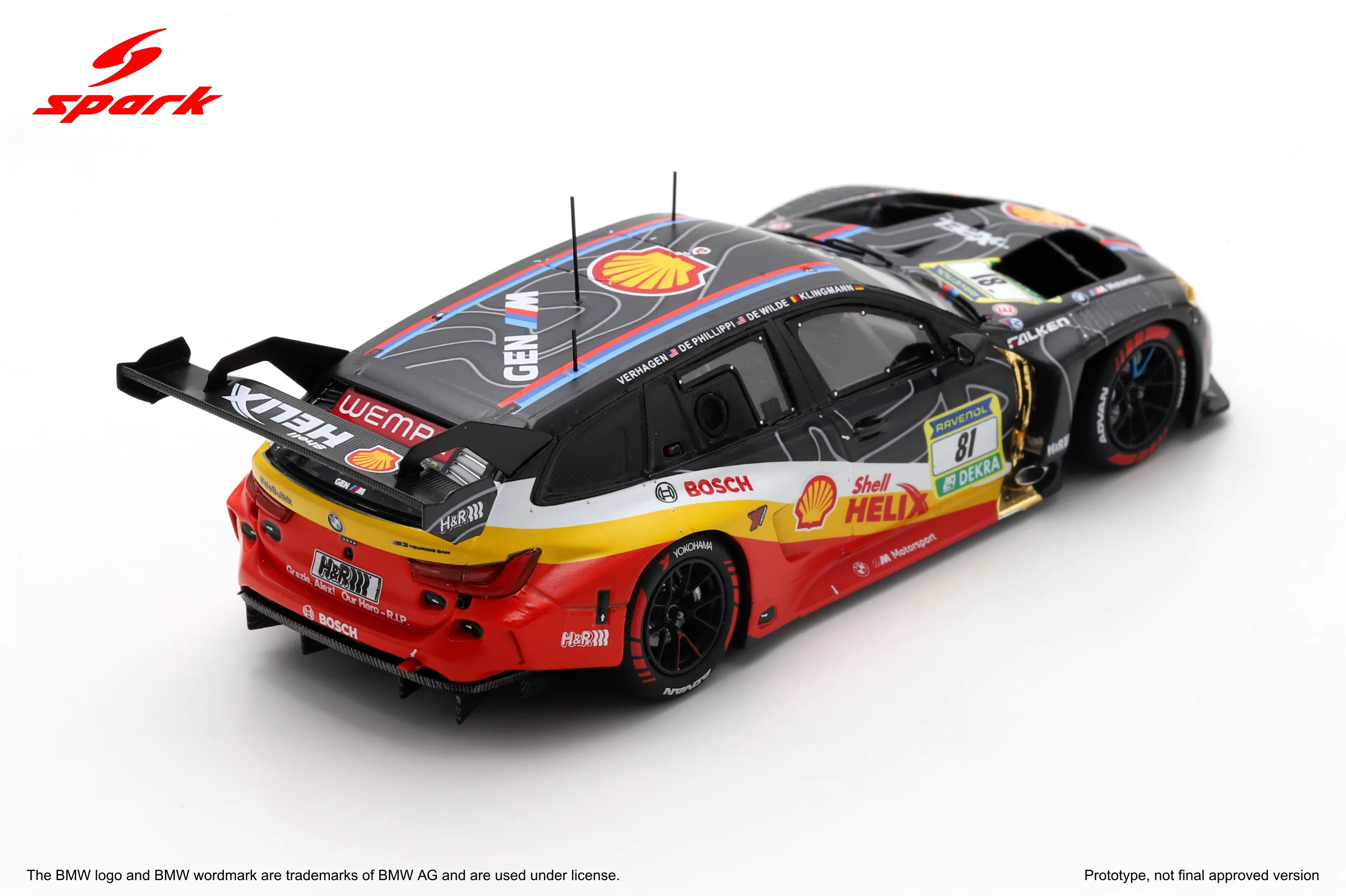 BMW M3 Touring 24h Nürburgring 1:43 Spark SG1078