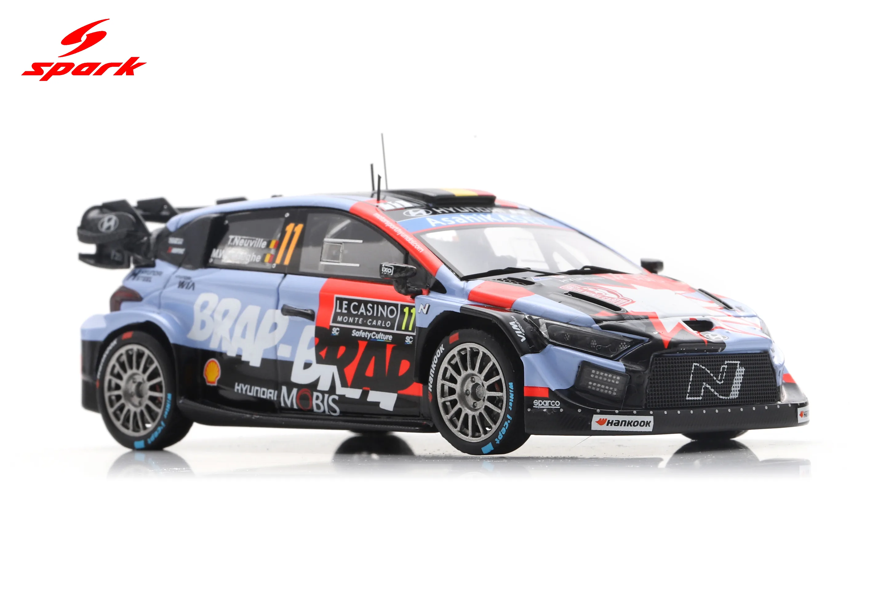 Hyundai i20 N Rally1 Neuville Monte Carlo 2026 1:43